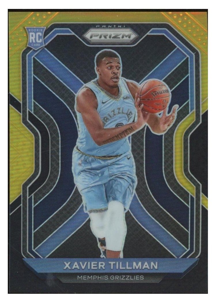 2020-21 Panini Prizm Base Set Xavier Tillman #299 card