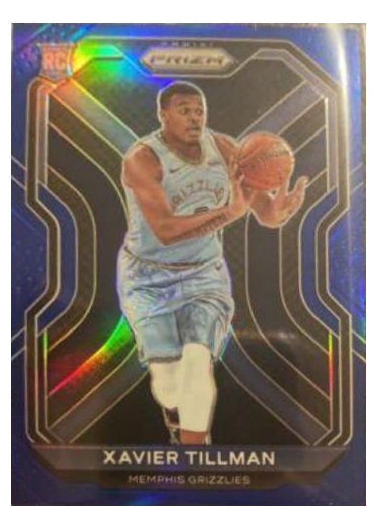 2020-21 Panini Prizm Base Set Xavier Tillman #299 card