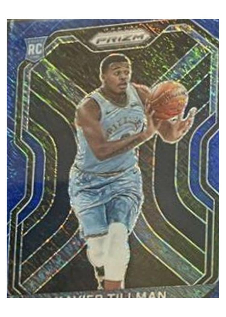 2020-21 Panini Prizm Base Set Xavier Tillman #299 card