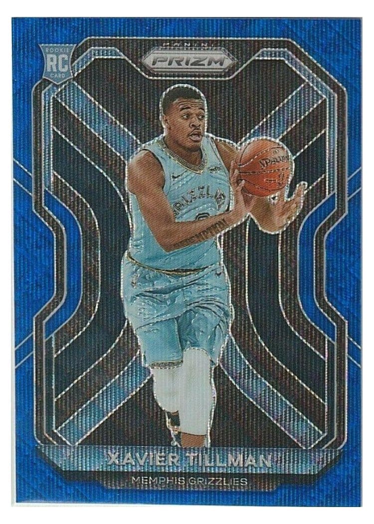 2020-21 Panini Prizm Base Set Xavier Tillman #299 card