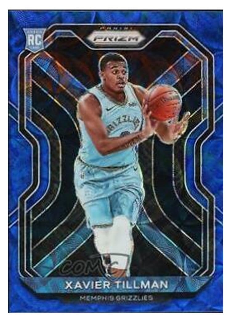 2020-21 Panini Prizm Base Set Xavier Tillman #299 card