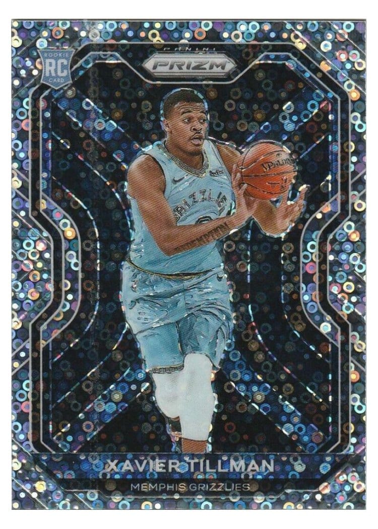 2020-21 Panini Prizm Base Set Xavier Tillman #299 card