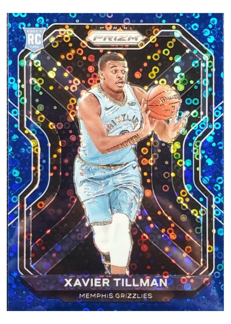 2020-21 Panini Prizm Base Set Xavier Tillman #299 card