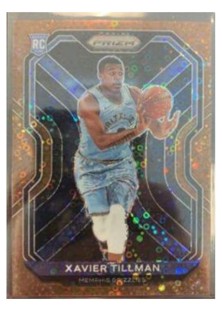 2020-21 Panini Prizm Base Set Xavier Tillman #299 card