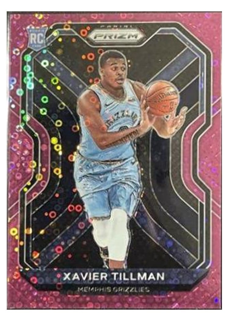 2020-21 Panini Prizm Base Set Xavier Tillman #299 card