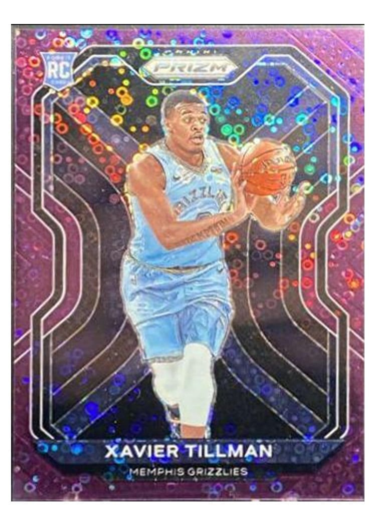 2020-21 Panini Prizm Base Set Xavier Tillman #299 card