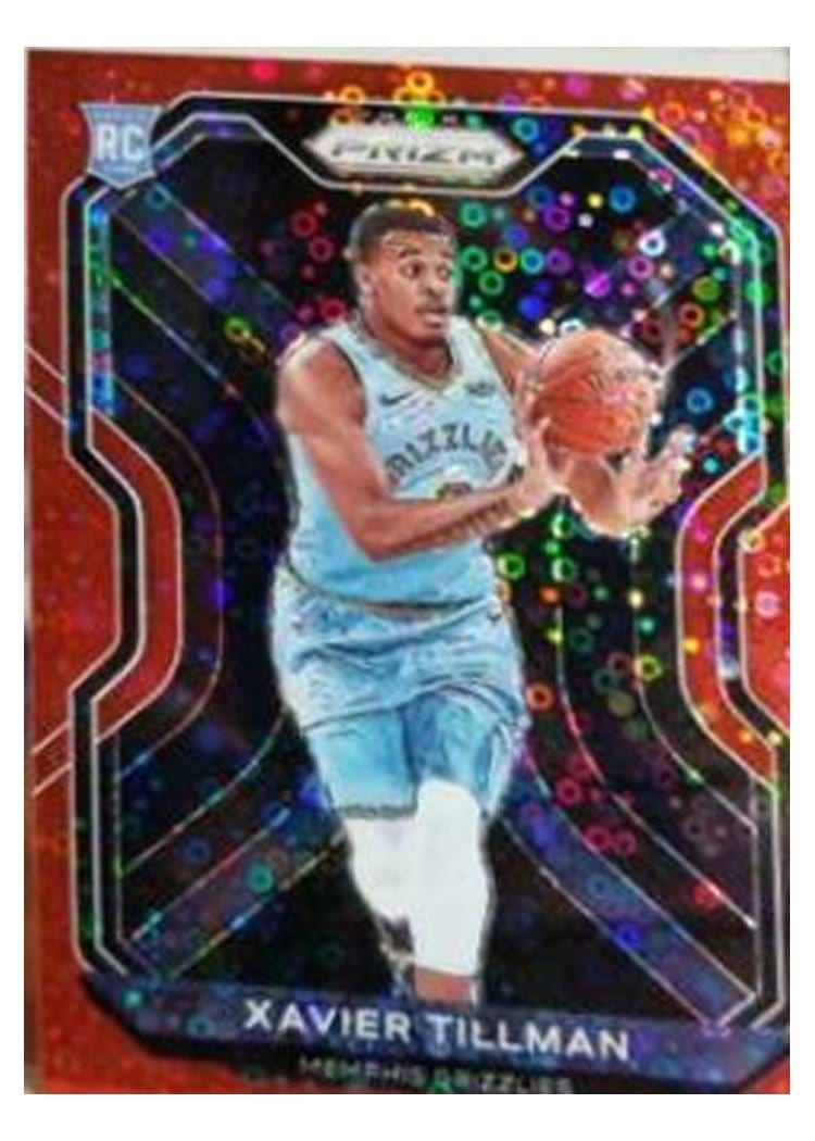 2020-21 Panini Prizm Base Set Xavier Tillman #299 card