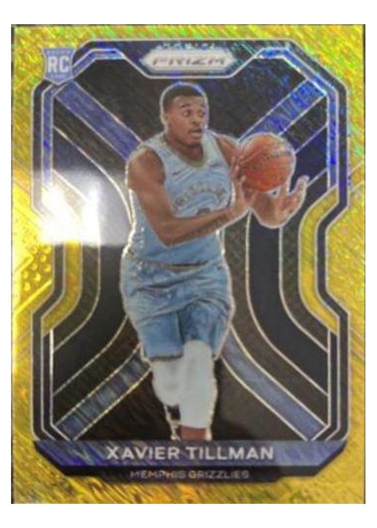 2020-21 Panini Prizm Base Set Xavier Tillman #299 card