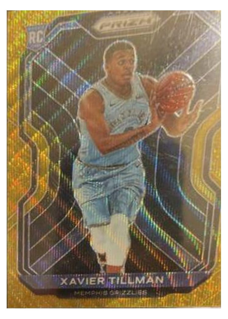 2020-21 Panini Prizm Base Set Xavier Tillman #299 card