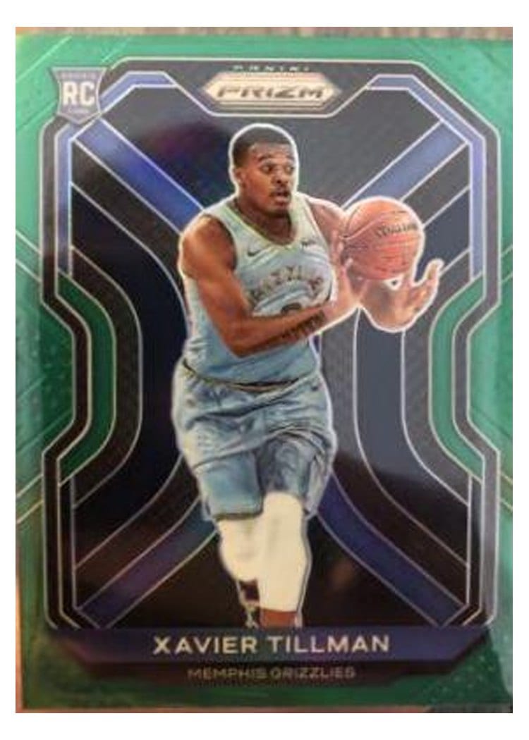 2020-21 Panini Prizm Base Set Xavier Tillman #299 card