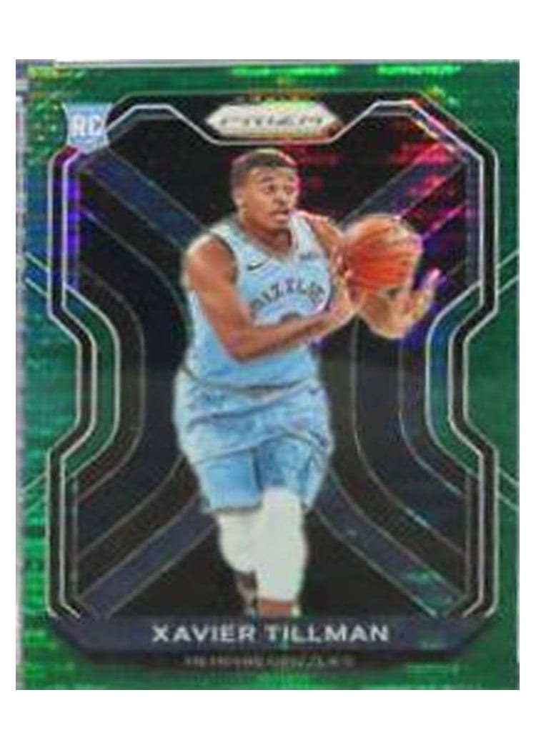 2020-21 Panini Prizm Base Set Xavier Tillman #299 card