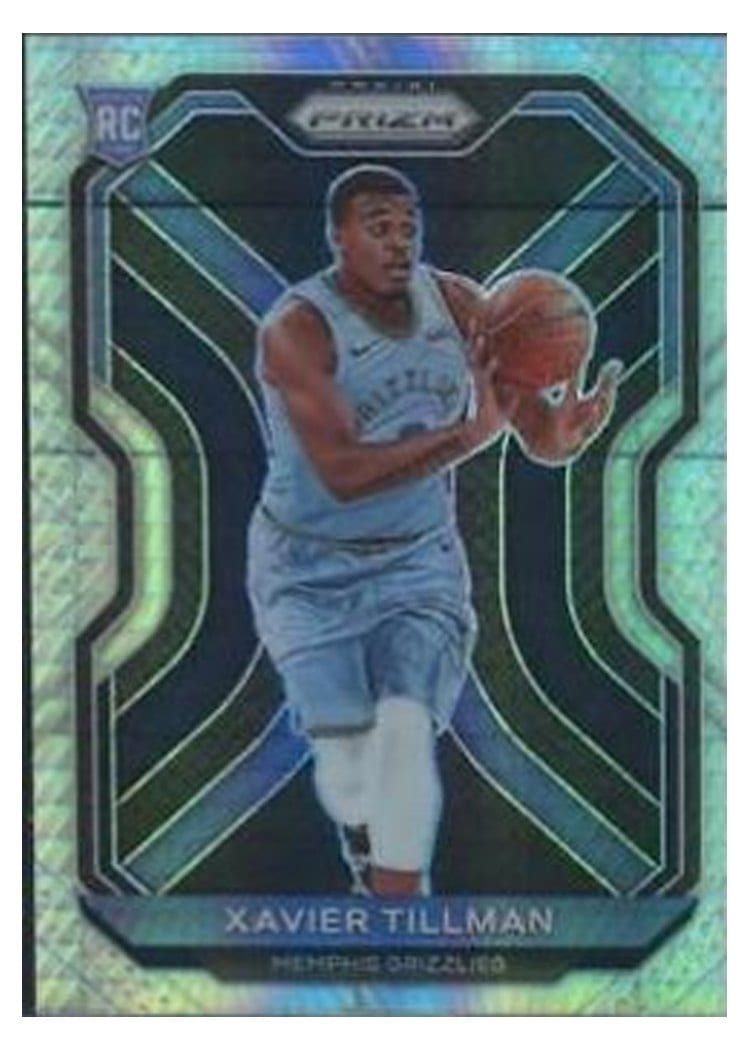 2020-21 Panini Prizm Base Set Xavier Tillman #299 card