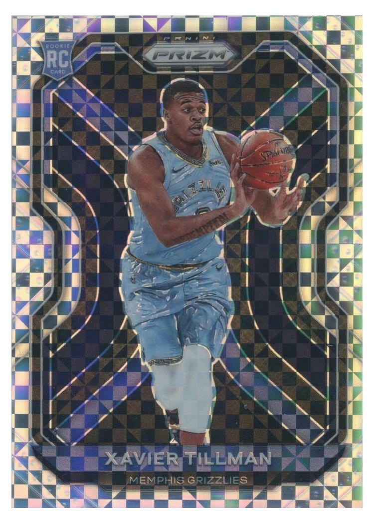 2020-21 Panini Prizm Base Set Xavier Tillman #299 card