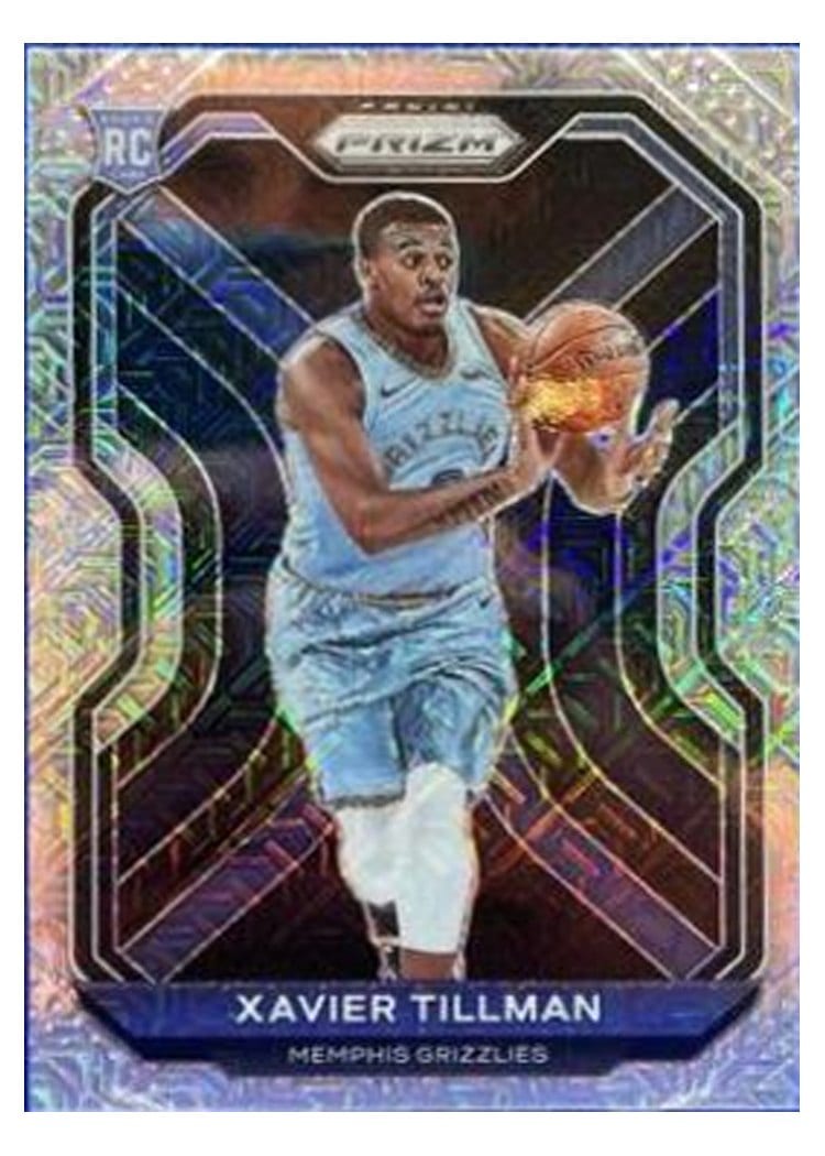 2020-21 Panini Prizm Base Set Xavier Tillman #299 card