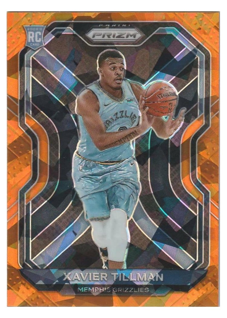 2020-21 Panini Prizm Base Set Xavier Tillman #299 card