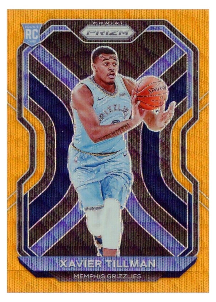 2020-21 Panini Prizm Base Set Xavier Tillman #299 card