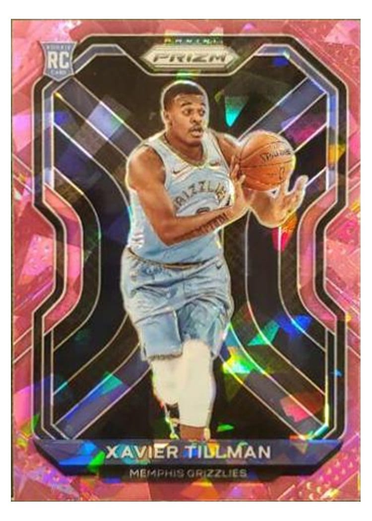 2020-21 Panini Prizm Base Set Xavier Tillman #299 card