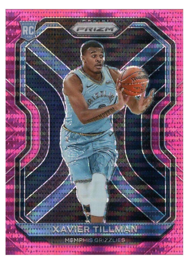 2020-21 Panini Prizm Base Set Xavier Tillman #299 card
