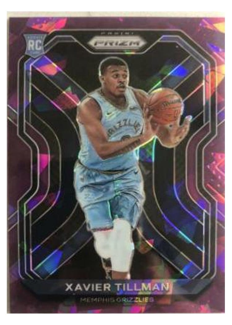 2020-21 Panini Prizm Base Set Xavier Tillman #299 card