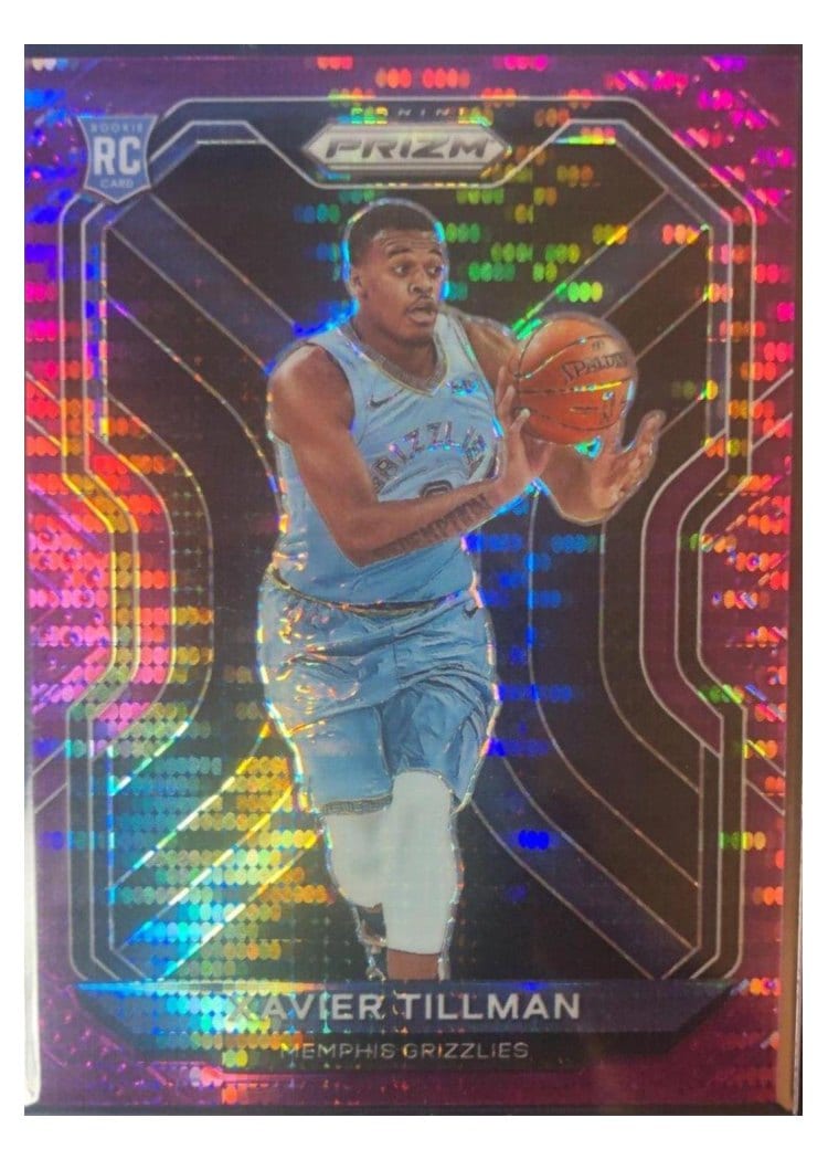 2020-21 Panini Prizm Base Set Xavier Tillman #299 card