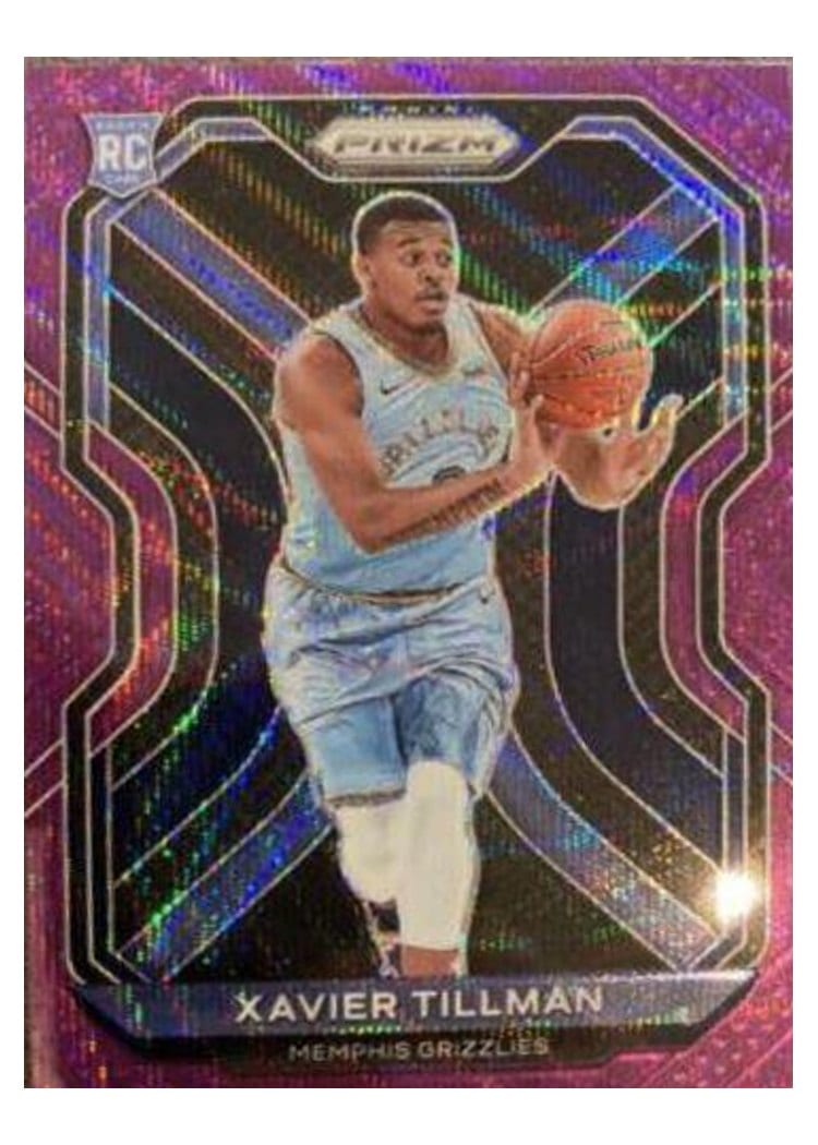 2020-21 Panini Prizm Base Set Xavier Tillman #299 card