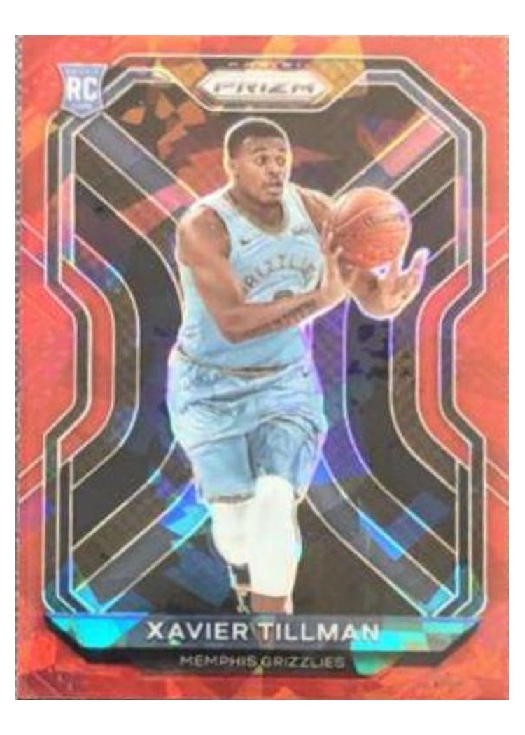 2020-21 Panini Prizm Base Set Xavier Tillman #299 card
