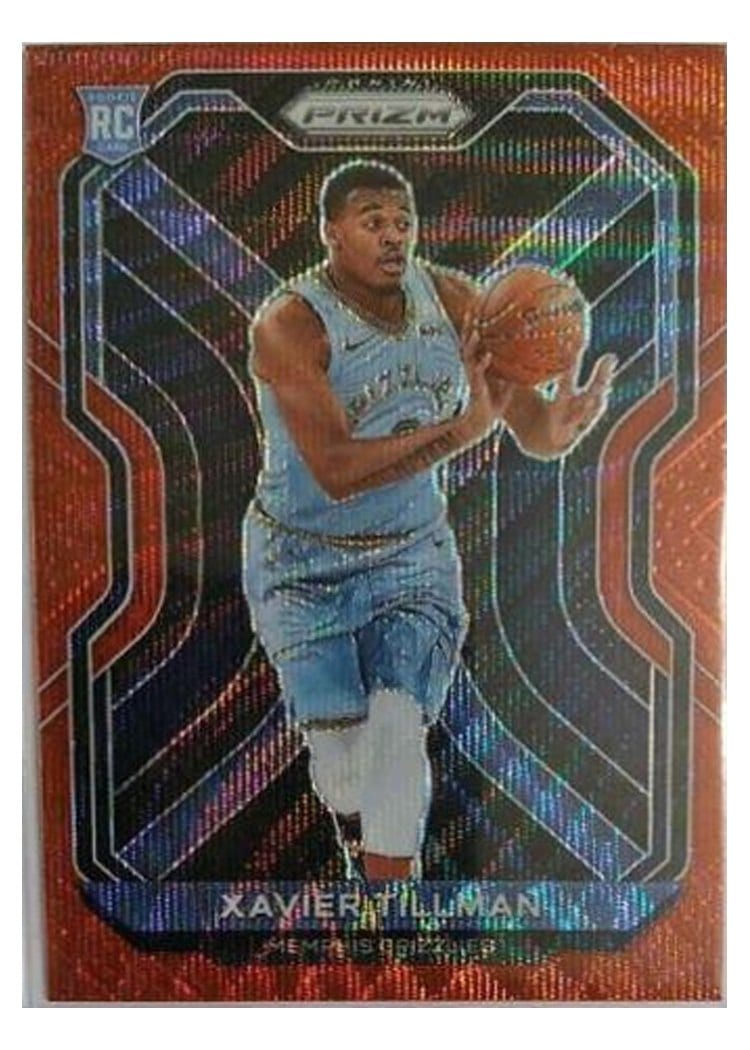 2020-21 Panini Prizm Base Set Xavier Tillman #299 card