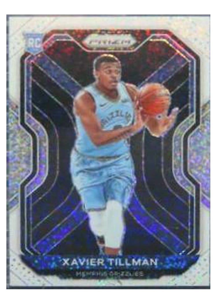 2020-21 Panini Prizm Base Set Xavier Tillman #299 card