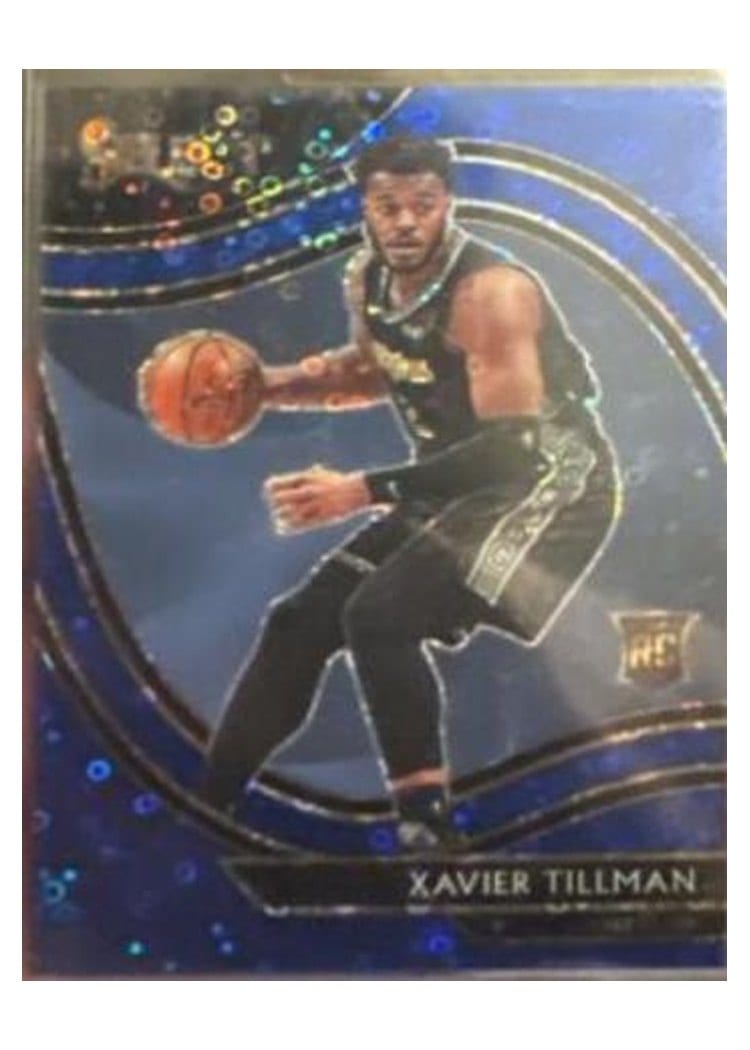 2020-21 Panini Select Base Set Xavier Tillman #266 card