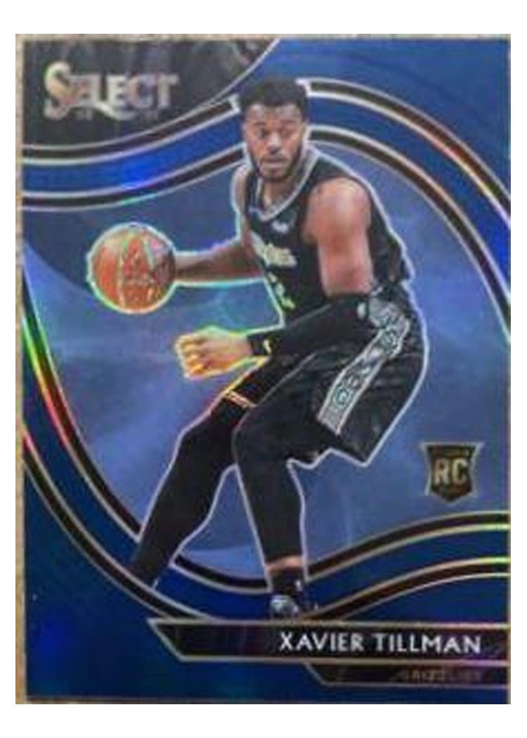 2020-21 Panini Select Base Set Xavier Tillman #266 card