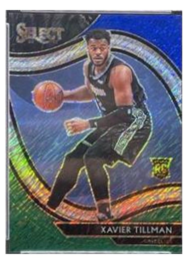 2020-21 Panini Select Base Set Xavier Tillman #266 card