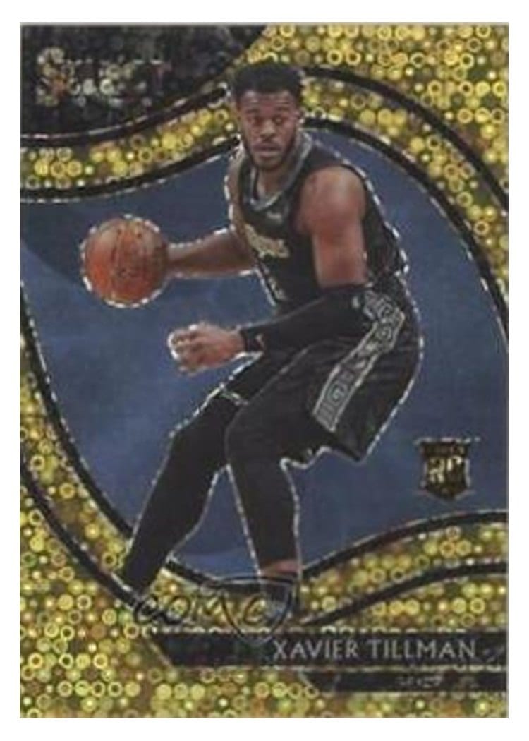 2020-21 Panini Select Base Set Xavier Tillman #266 card