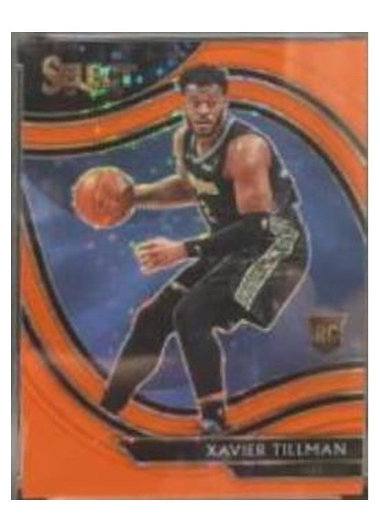 2020-21 Panini Select Base Set Xavier Tillman #266 card