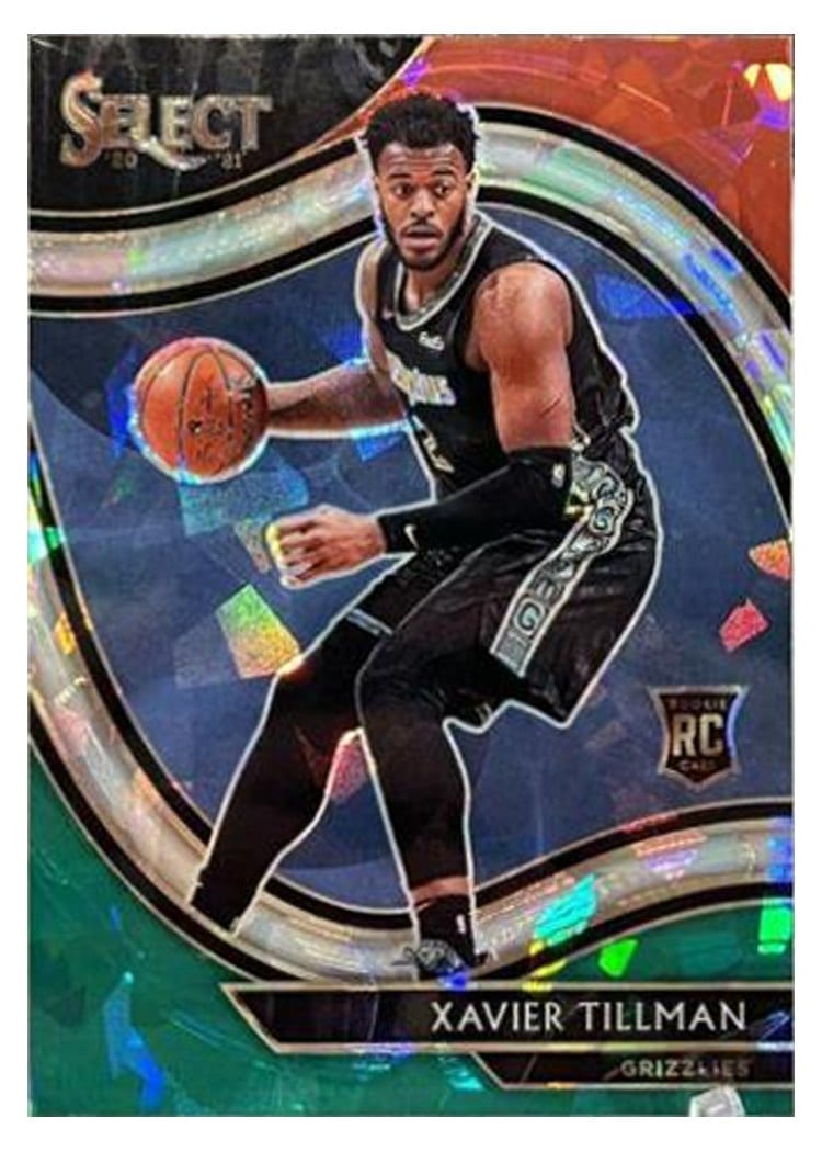 2020-21 Panini Select Base Set Xavier Tillman #266 card
