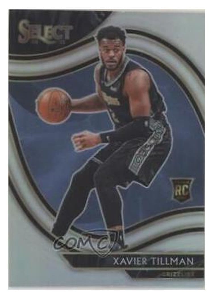 2020-21 Panini Select Base Set Xavier Tillman #266 card