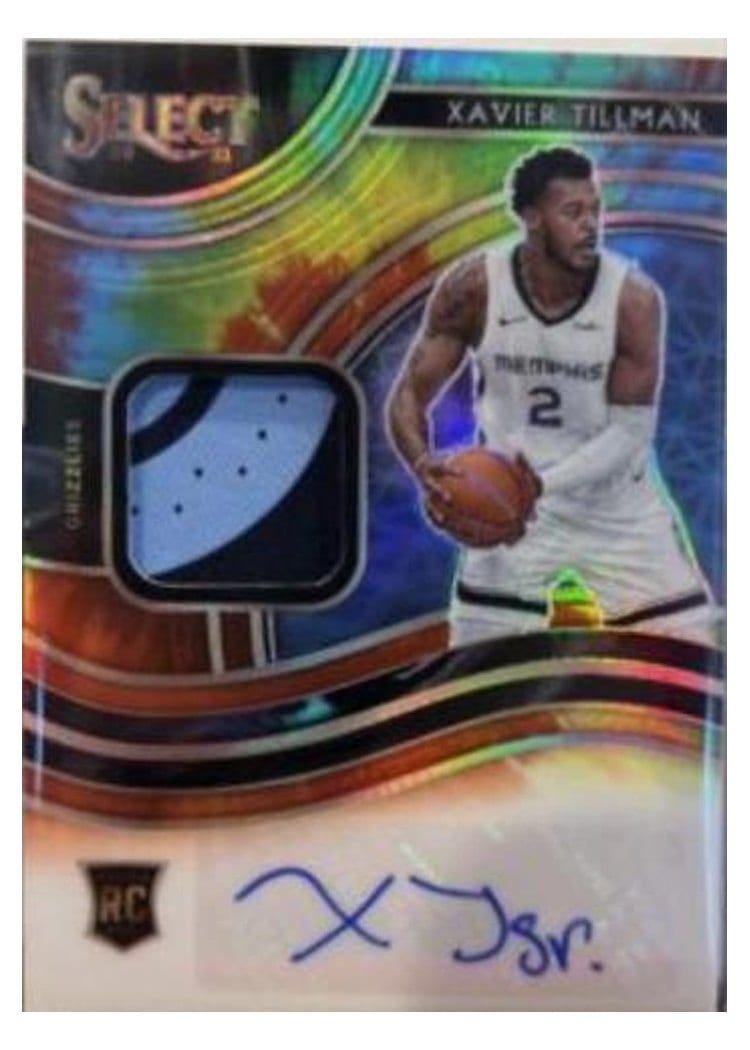 2020-21 Panini Select Base Set Xavier Tillman #266 card