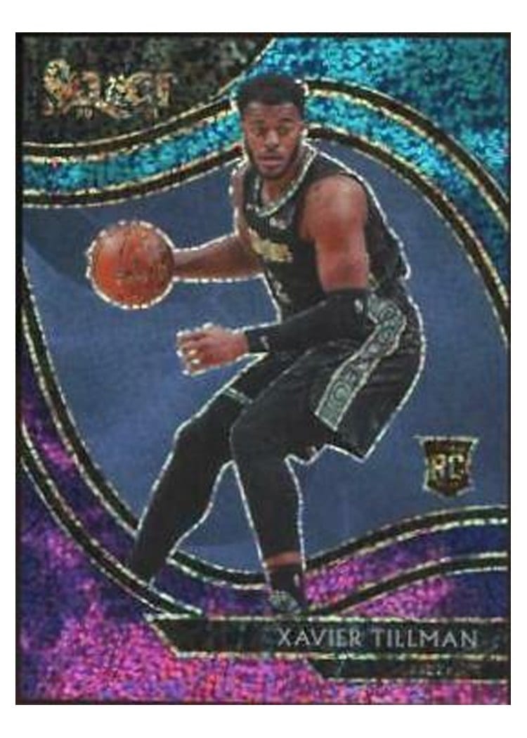 2020-21 Panini Select Base Set Xavier Tillman #266 card