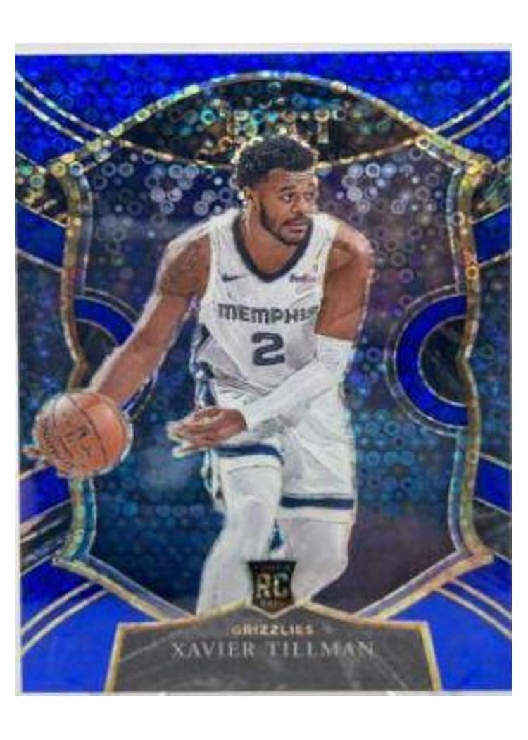 2020-21 Panini Select Base Set Xavier Tillman #95 card