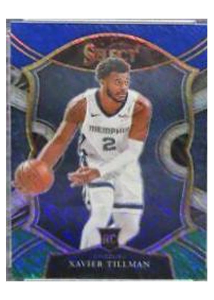 2020-21 Panini Select Base Set Xavier Tillman #95 card