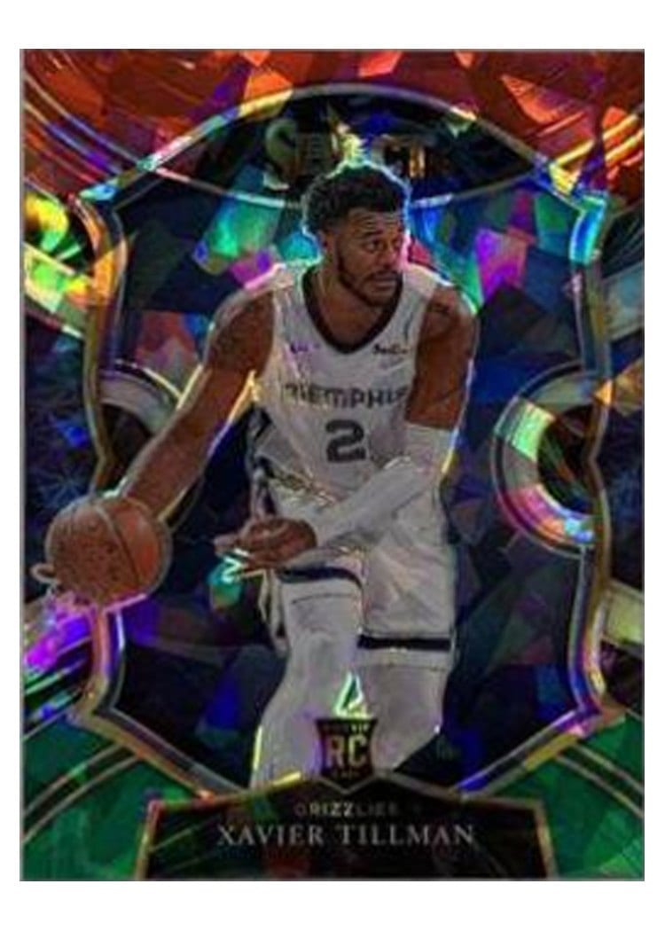 2020-21 Panini Select Base Set Xavier Tillman #95 card