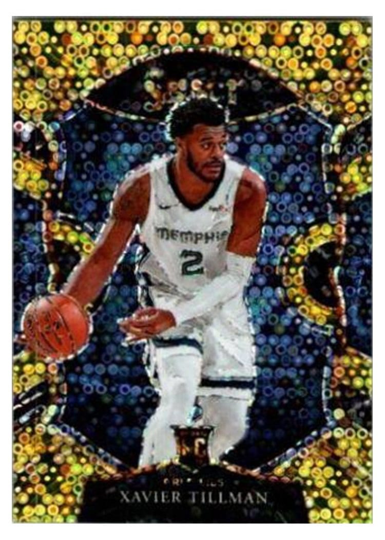 2020-21 Panini Select Base Set Xavier Tillman #95 card