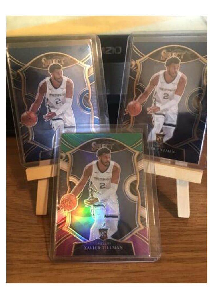 2020-21 Panini Select Base Set Xavier Tillman #95 card