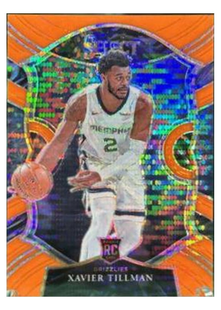 2020-21 Panini Select Base Set Xavier Tillman #95 card