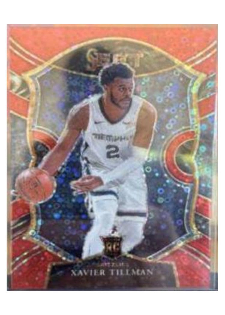 2020-21 Panini Select Base Set Xavier Tillman #95 card