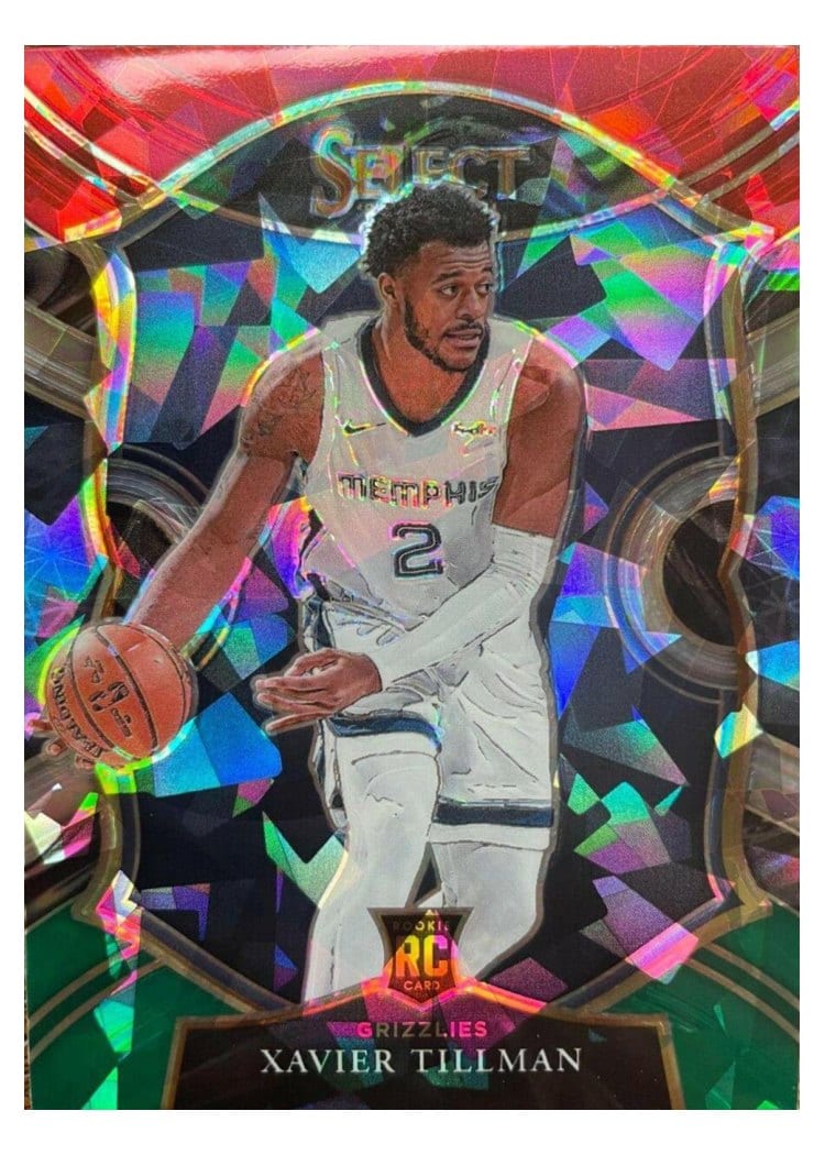2020-21 Panini Select Base Set Xavier Tillman #95 card
