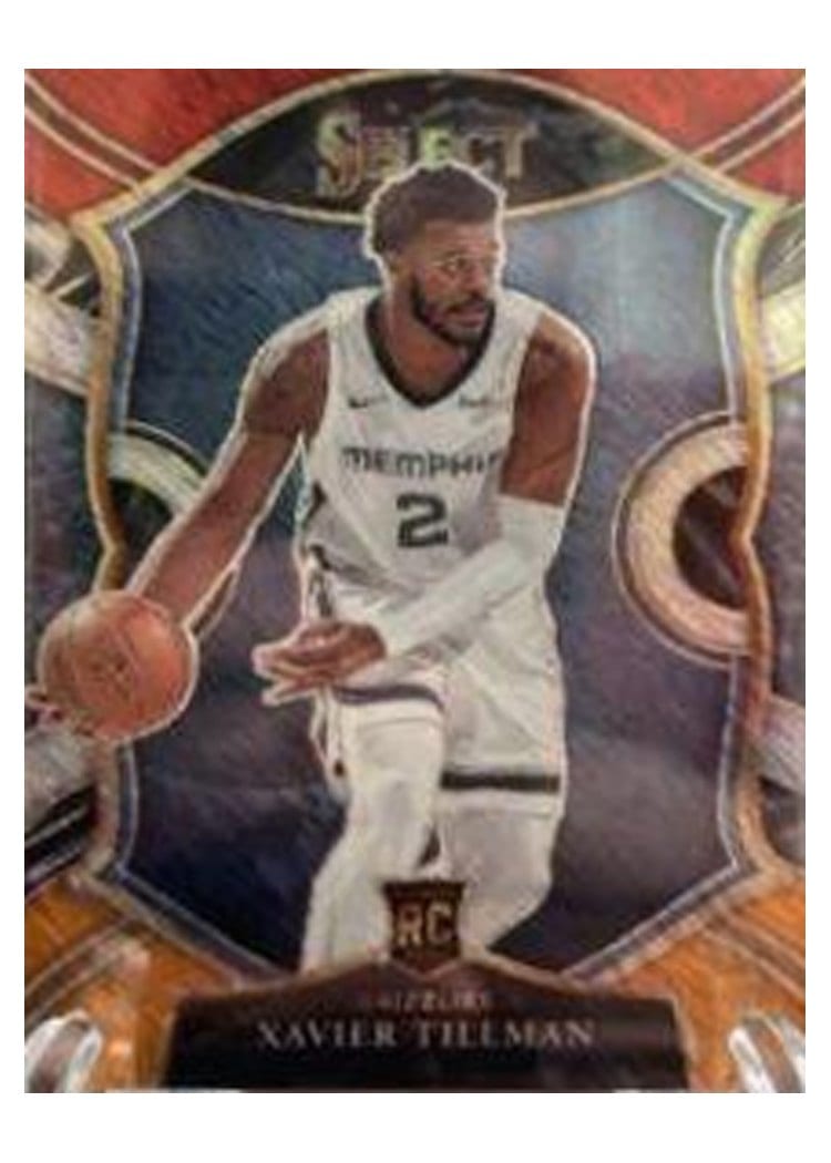 2020-21 Panini Select Base Set Xavier Tillman #95 card