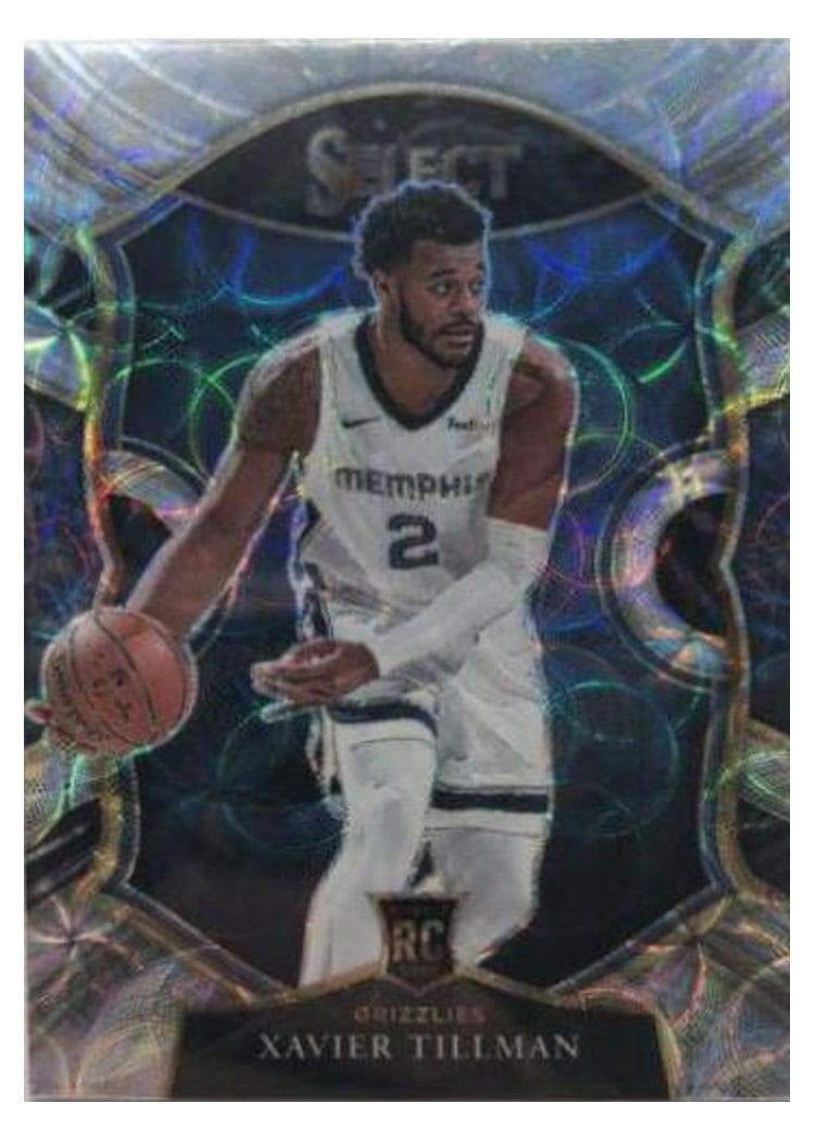 2020-21 Panini Select Base Set Xavier Tillman #95 card