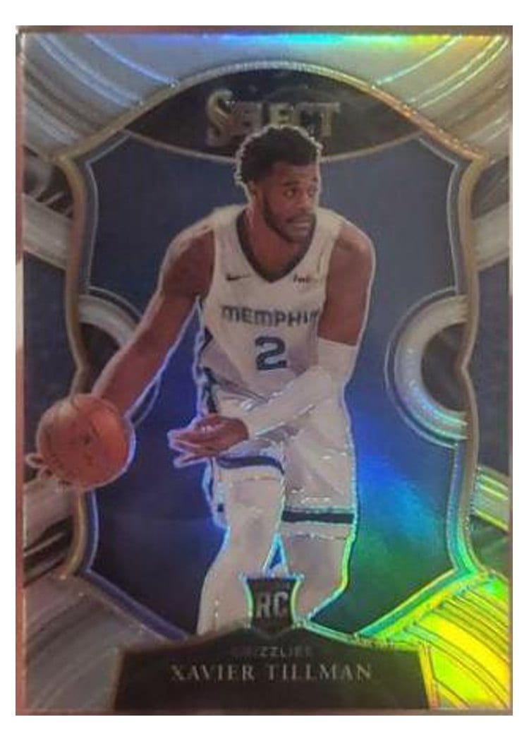 2020-21 Panini Select Base Set Xavier Tillman #95 card