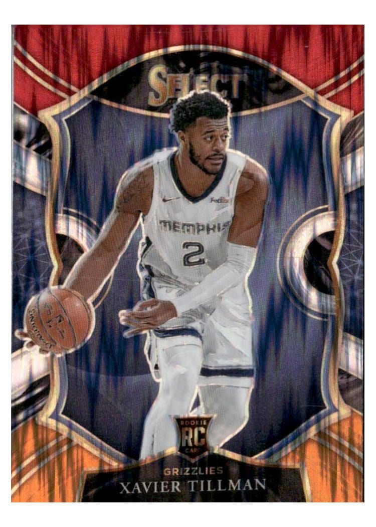 2020-21 Panini Select Base Set Xavier Tillman #95 card