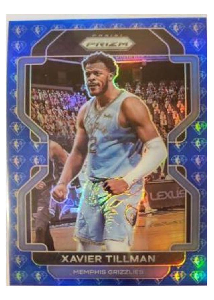 2021-22 Panini Prizm Base Set Xavier Tillman #105 card